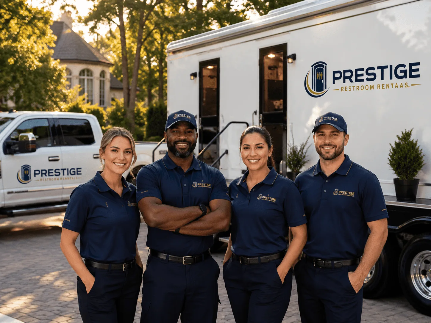 Trusted Luxury Portable Restrooms company in Compton, AR